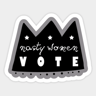 Nasty Women Vote Sticker